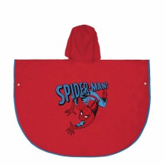 K-Way Impermeabile con Cappuccio Spider-Man Rosso Taglia  3-4 Anni 