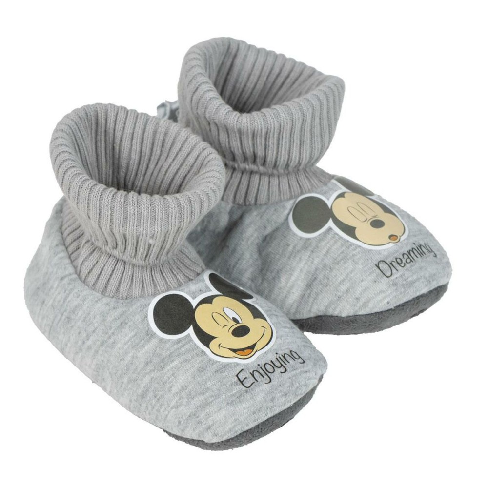 Ciabatte da casa Mickey Mouse Grigio chiaro Taglia Calzatura  26 