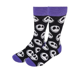 Calzini The Nightmare Before Christmas 3 paia Taglia unica (36-41) Nero    