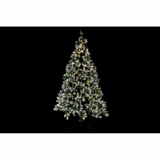 Albero di Natale DKD Home Decor Verde PVC Ananas Nevoso 120 x 120 x 180 cm    