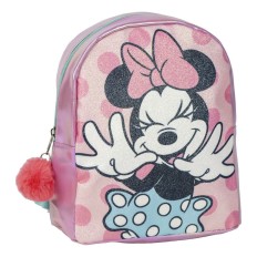 Zaino Casual Minnie Mouse Rosa 19 x 23 x 8 cm    