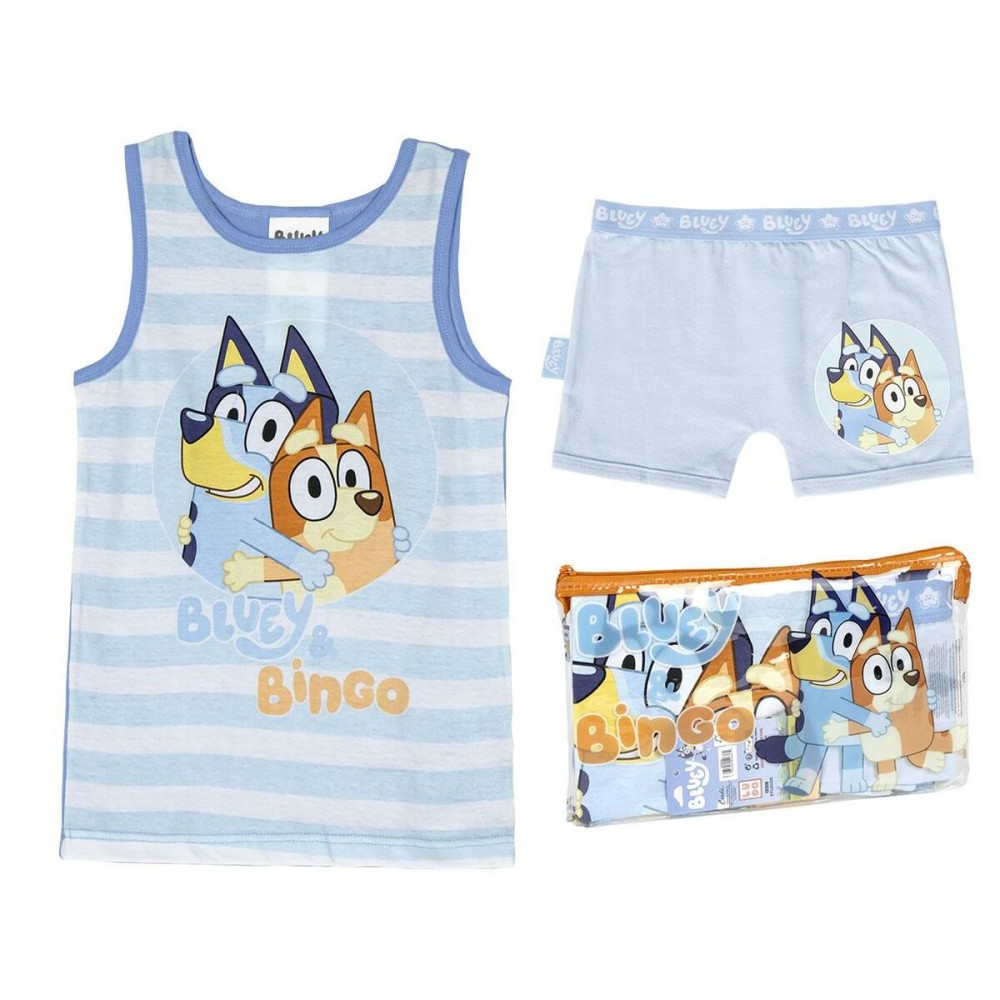 Pigiama Per bambini Bluey Azzurro Chiaro Taglia  2 anni 