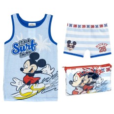 Pigiama Per bambini Mickey Mouse Azzurro Taglia  6 anni 