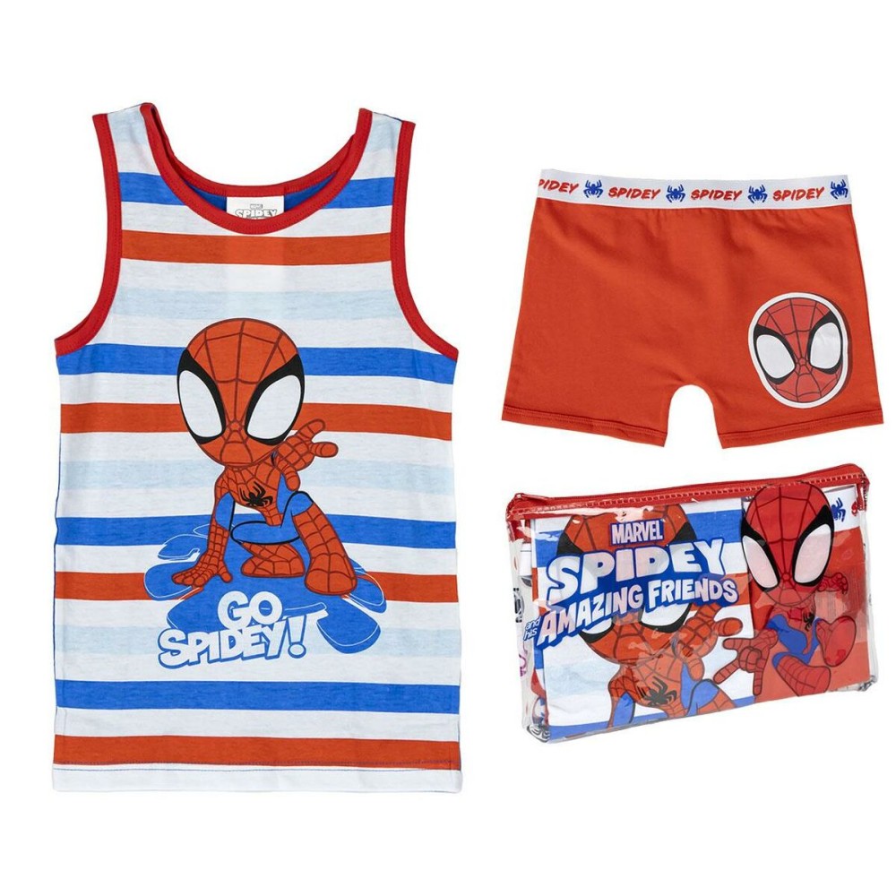 Pigiama Per bambini Spidey Rosso Taglia  2 anni 