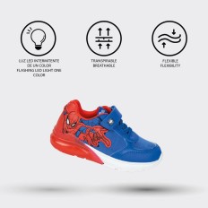 Scarpe Sportive con LED Spider-Man Taglia Calzatura  32 