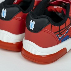 Scarpe Sportive con LED Spider-Man Rosso Taglia Calzatura  26 