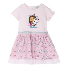 Vestito Gabby's Dollhouse Rosa Taglia  3 anni 