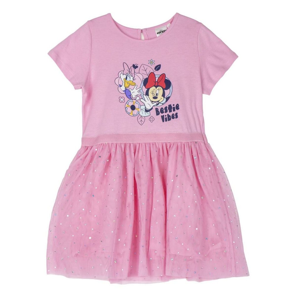 Vestito Minnie Mouse Rosa Taglia  6 anni 