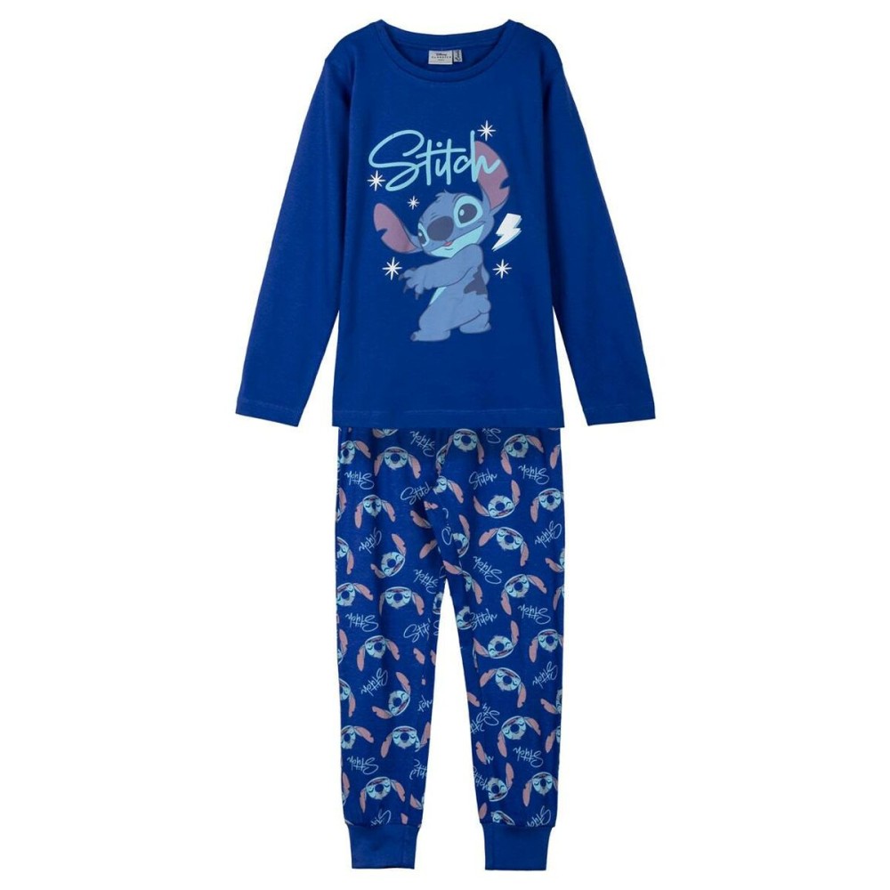 Pigiama Per bambini Stitch Blu scuro Taglia  6 anni 