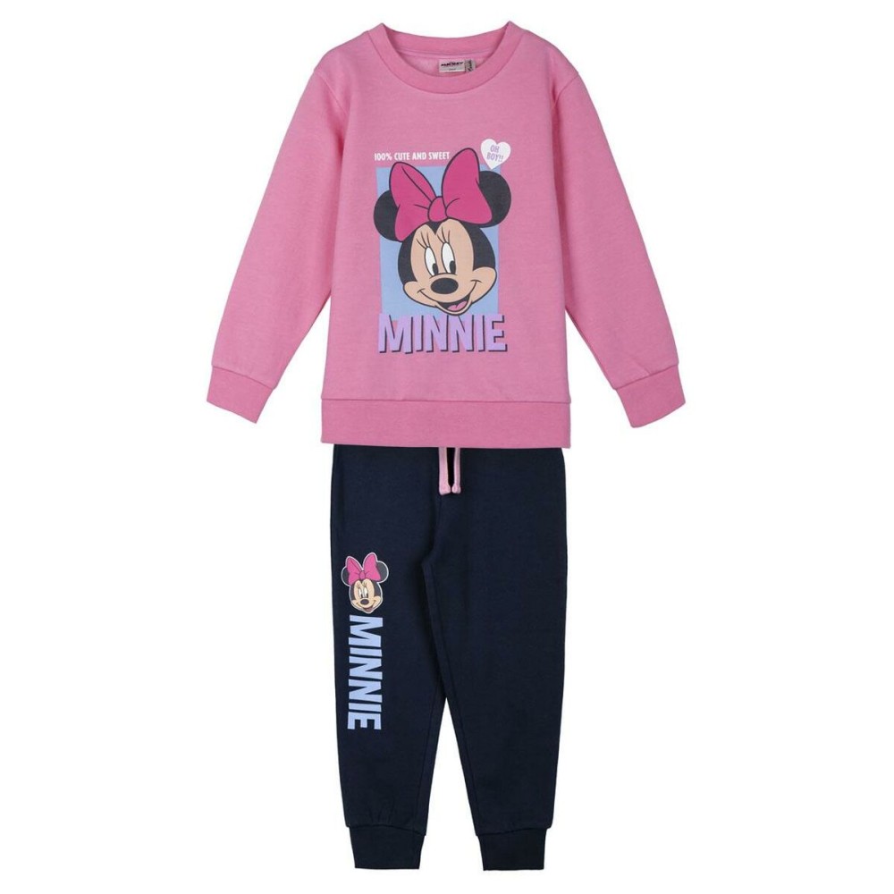 Tuta da Bambini Minnie Mouse Rosa Taglia  6 anni 