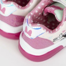 Scarpe Sportive con LED Minnie Mouse Rosa Taglia Calzatura  26 