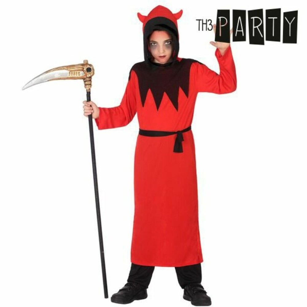 Costume per Bambini Th3 Party Rosso Demonio (2 Pezzi) Taglia  10-12 Anni 