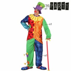 Costume per Adulti Th3 Party 9449 Multicolore Circo (3 Pezzi)    