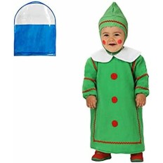 Costume per Neonati Th3 Party Verde Natale Taglia  0-6 Mesi 