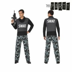 Costume per Adulti Poliziotto Swat Taglia  M/L 