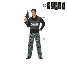 Costume per Adulti Poliziotto Swat Taglia  M/L 