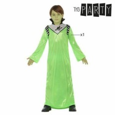 Costume per Bambini Alien verde Taglia  5-6 Anni 