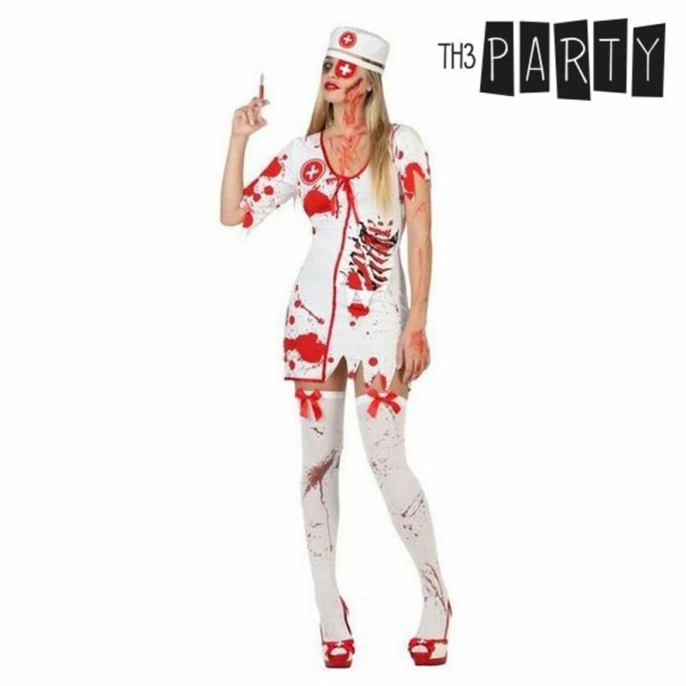 Costume per Adulti Th3 Party Bianco Assassino (3 Pezzi) Taglia  XL 