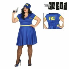 Costume per Adulti Th3 Party Azzurro Taglia  XXL 