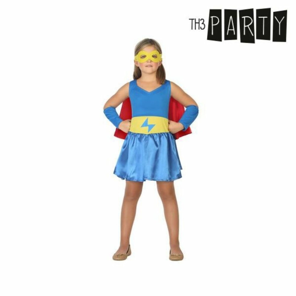 Costume per Bambini Supereroina Taglia  3-4 Anni 