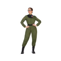 Costume per Adulti Th3 Party Verde (2 Pezzi) Taglia  XS/S 