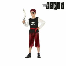 Costume per Bambini Th3 Party Multicolore Pirati (4 Pezzi) Taglia  5-6 Anni 