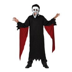 Costume per Bambini Nero Assassino (2 Pezzi) (2 pcs) Taglia  7-9 Anni 