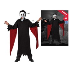 Costume per Bambini Nero Assassino (2 Pezzi) (2 pcs) Taglia  7-9 Anni 