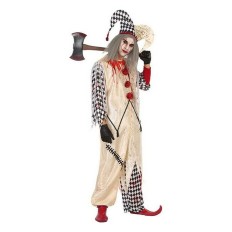 Costume per Adulti Multicolore Arlecchino Sanguinario Assassino (2 Pezzi) (2 pcs) Taglia  XL 