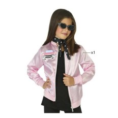 Costume per Bambini Grease Rosa (1 Pc) Taglia  7-9 Anni 