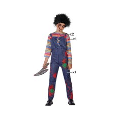 Costume per Bambini Pupazzo diabolico 112551 Taglia  10-12 Anni 