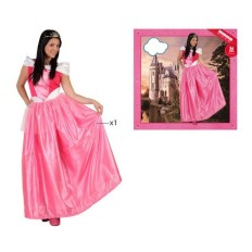 Costume per Adulti Principessa da favola Rosa (1 Pc) Taglia  XS/S 