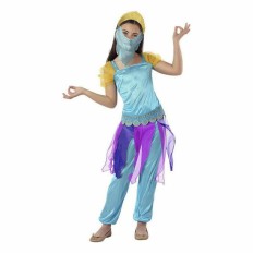 Costume per Bambini Principessa araba Viola Taglia  7-9 Anni 