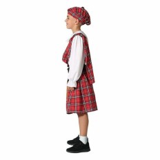 Costume per Bambini Scozzese Taglia  5-6 Anni 