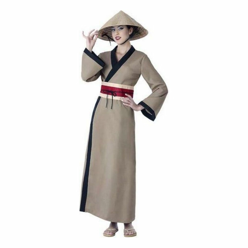 Costume per Adulti Marrone Cinese Donna Taglia  M/L 