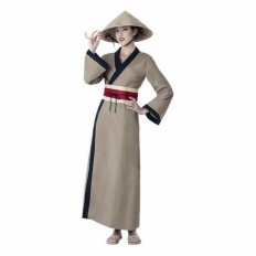 Costume per Adulti Marrone Cinese Donna Taglia  XL 