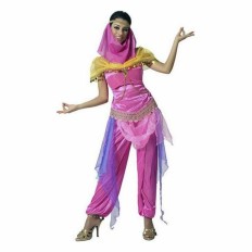 Costume per Adulti Rosa Principessa Araba Taglia  M/L 