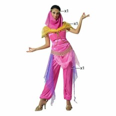 Costume per Adulti Rosa Principessa Araba Taglia  M/L 