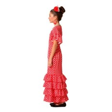 Costume per Bambini Ballerina di flamenco Taglia  10-12 Anni 