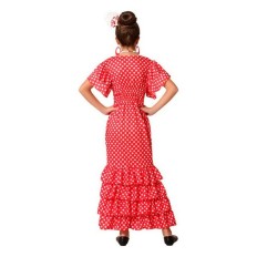 Costume per Bambini Ballerina di flamenco Taglia  10-12 Anni 