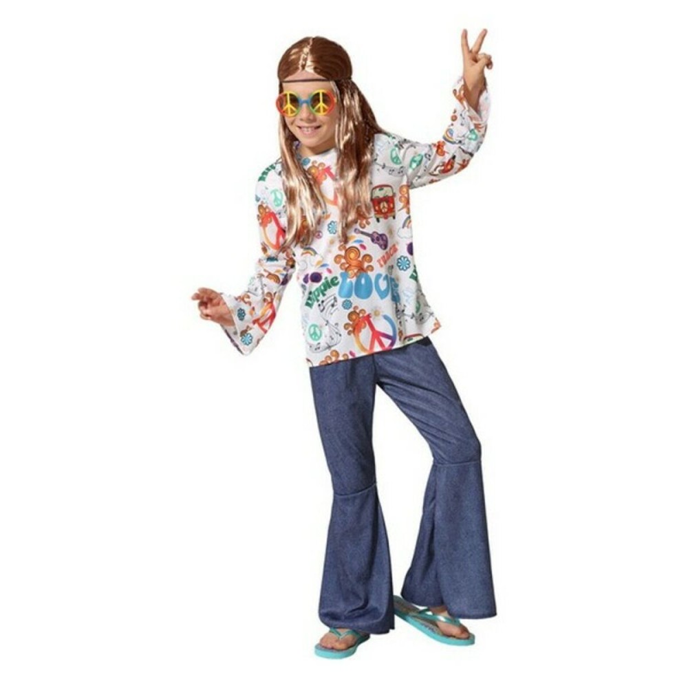 Costume per Bambini Hippie Taglia  5-6 Anni 