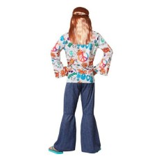 Costume per Bambini Hippie Taglia  5-6 Anni 