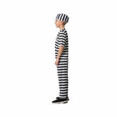 Costume per Bambini Carcerato Multicolore Taglia  5-6 Anni 