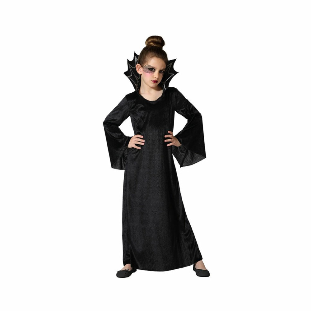 Costume per Bambini Nero Ragno Taglia  10-12 Anni 