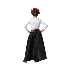 Costume per Bambini Scheletro 10-12 Anni (2 Pezzi)    