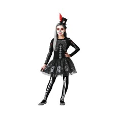 Costume per Bambini Scheletro 10-12 Anni    