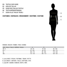 Costume per Adulti Spaventapasseri Sanguinario Taglia  10-12 Anni 