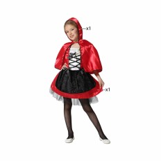 Costume per Bambini Rosso Cappuccetto Rosso Fantasia Taglia  7-9 Anni 