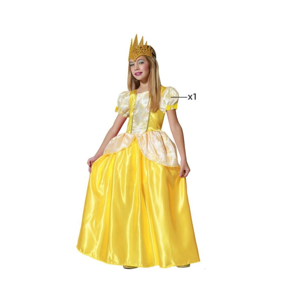 Costume da bambino Dorato Fantasia Taglia  5-6 Anni 