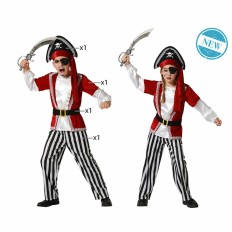 Costume per Bambini Multicolore Pirati Pirata Taglia  5-6 Anni 